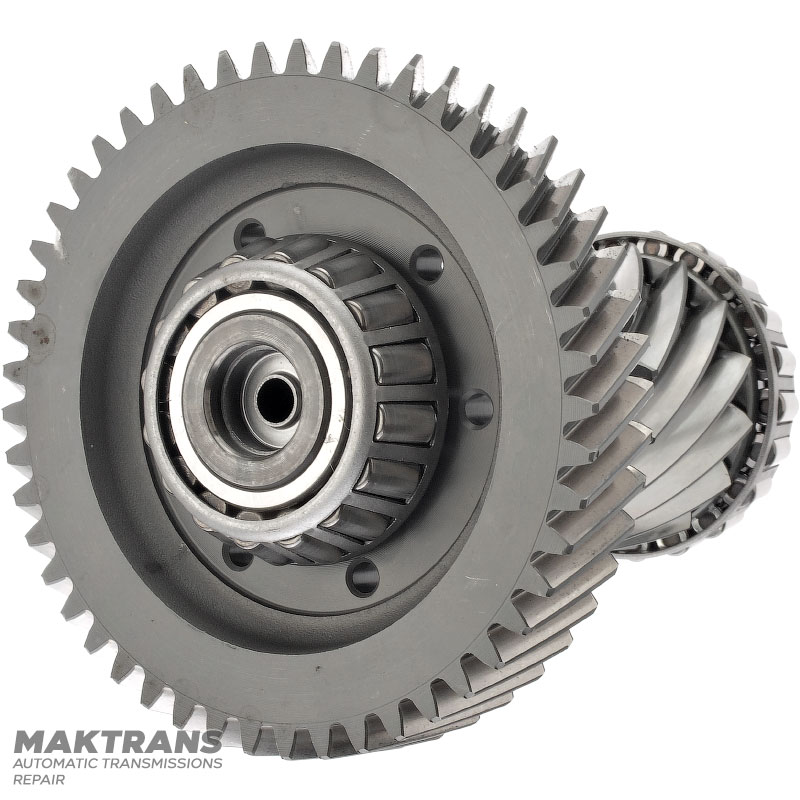 Wał pośredni mechanizmu różnicowego TOYOTA UA81E, UA81F, 4120678020 — wysokość całkowita 162 mm, 15 zębów (średnica zewnętrzna 67,05 mm), 49 zębów (średnica zewnętrzna 136,70 mm)