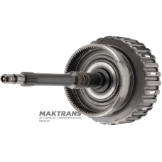 Wał wejściowy/bęben sprzęgła K2 (bez tarcz) 722.6 Mercedes-Benz A210270012 - wysokość całkowita 360 mm, 90 zębów na kole zębatym, wysokość tłoka do pierścienia osadczego 25 mm