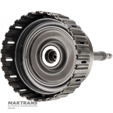 Wał wejściowy/bęben sprzęgła K2 (bez tarcz) 722.6 Mercedes-Benz A210270012 - wysokość całkowita 360 mm, 90 zębów na kole zębatym, wysokość tłoka do pierścienia osadczego 25 mm