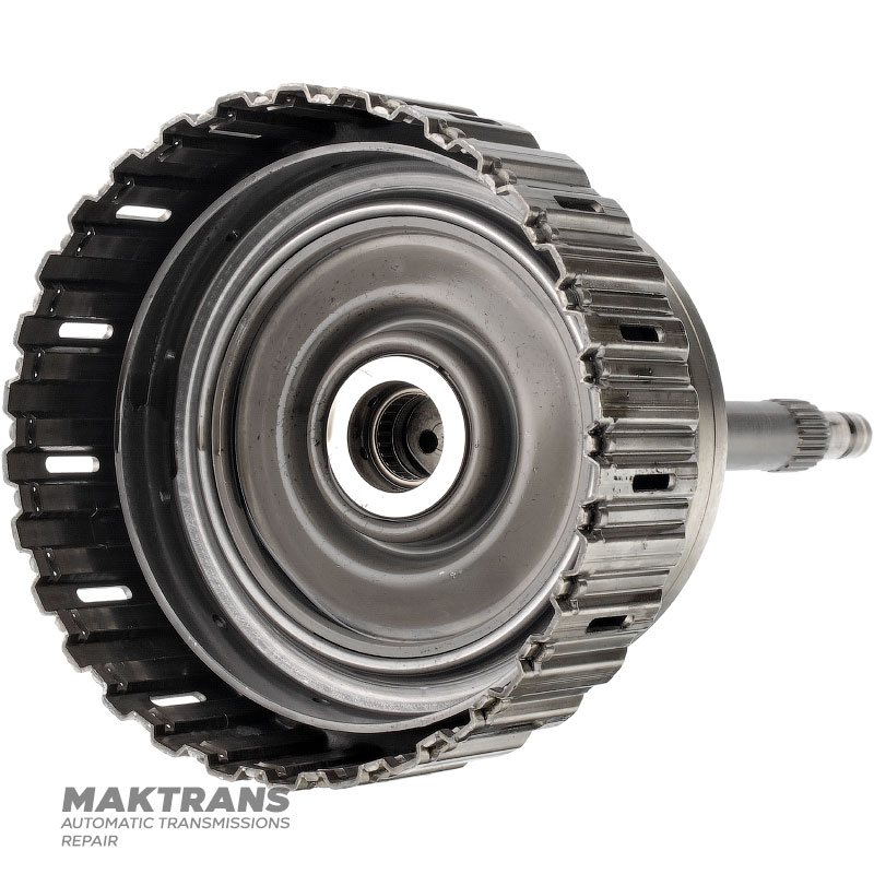 Wał wejściowy/bęben sprzęgła K2 (bez tarcz) 722.6 Mercedes-Benz A210270012 - wysokość całkowita 360 mm, 90 zębów na kole zębatym, wysokość tłoka do pierścienia osadczego 25 mm