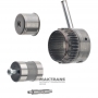 Wał główny, sprzęgło kłowe ZF 9HP48, 948TE - całkowita długość 312 mm, koło zestawowe 86T, koło słoneczne 94T (średnica zewnętrzna 124,85 mm)