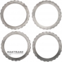 Komplet felg stalowych DIRECT Cluthc FORD E4OD, 4R100 - tarcza podporowa (grubość 8,65 mm, średnica wew. 129,90 mm, 26 zębów), stale (3 szt., grubość 2 mm, średnica wew. 129,90 mm, 26 zębów)