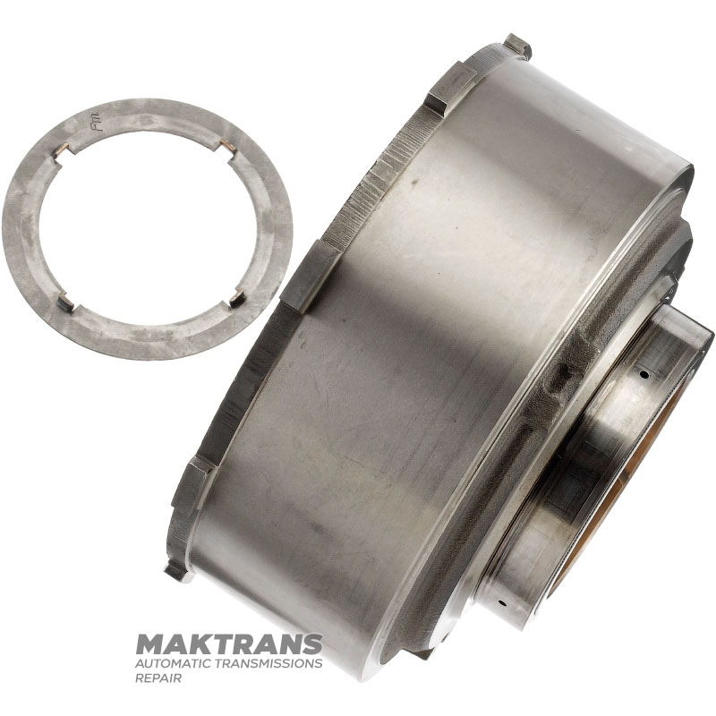 Kosz urządzenia DIRECT (pusty, bez tarczy) FORD E4OD, 4R100 – E9TP-7A262-CA, wysokość od tłoka do zestawua ustalającego 20 mm