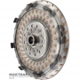 Koło turbiny przekładni hydrokinetycznej AISIN WARNER TF-80SC, AF40 — 71A060 (Ø zewn. 263,90 mm), oznaczenie łopatki 6С60-1, R-1