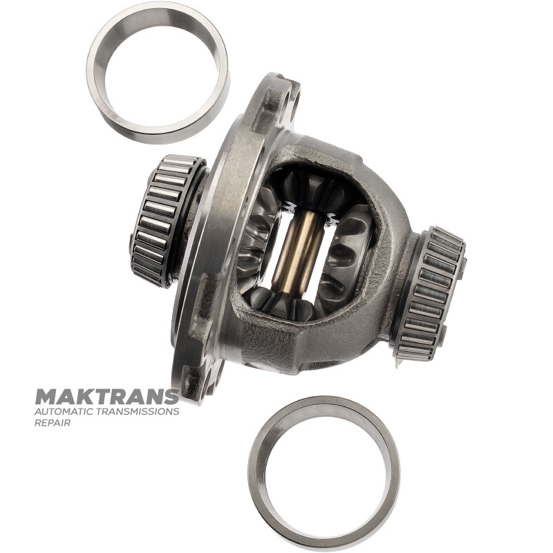 Mechanizm różnicowy 2WD MAZDA CW6A-EL, EW6A-EL — wysokość całkowita 140 mm, 26 rowków na półoś, Ø wewn. 28,05 mm, 10 otworów montażowych na koło zębate śrubowe