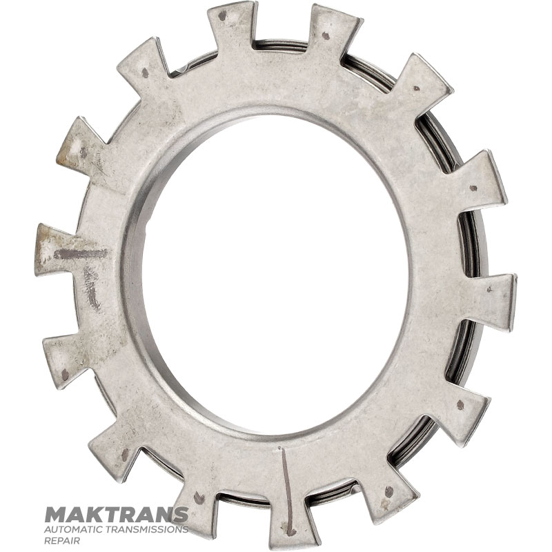 Przekładnia hydrokinetyczna z łożyskiem igiełkowym Nissan RE4R03A / JATCO JR403E, JF010E - grubość 6,05 mm, średnica wewnętrzna 51,90 mm, średnica zewnętrzna 76,75 mm, 14 zębów