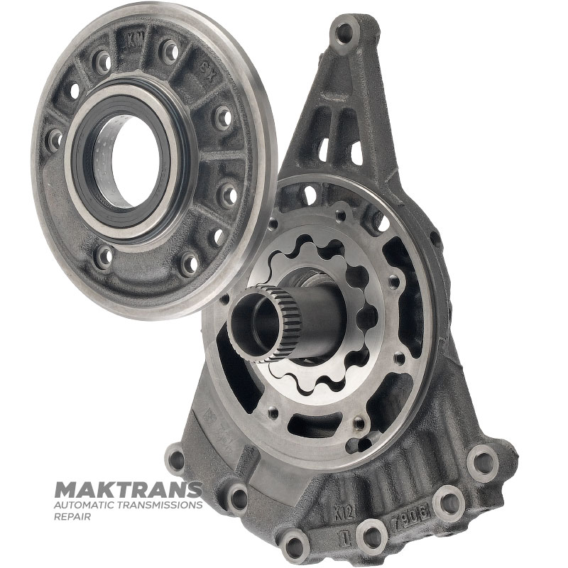 Pompa oleju MAZDA CW6A-EL, EW6A-EL — wysokość piasty 53 mm (łącznie 108 mm), 34 wypusty (średnica zewnętrzna 35,65 mm)