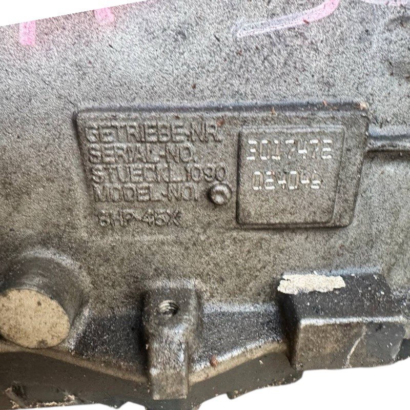 Zespół automatycznej skrzyni biegów (bez konwertera momentu obrotowego, bez skrzyni rozdzielczej) BMW GA8HP45Z, ZF 8HP45X (4WD) — 1090026071, 1090024046, 24008624657, 24008486836 (BMW X3 (F25) xDrive 20 d 2014-2017)
