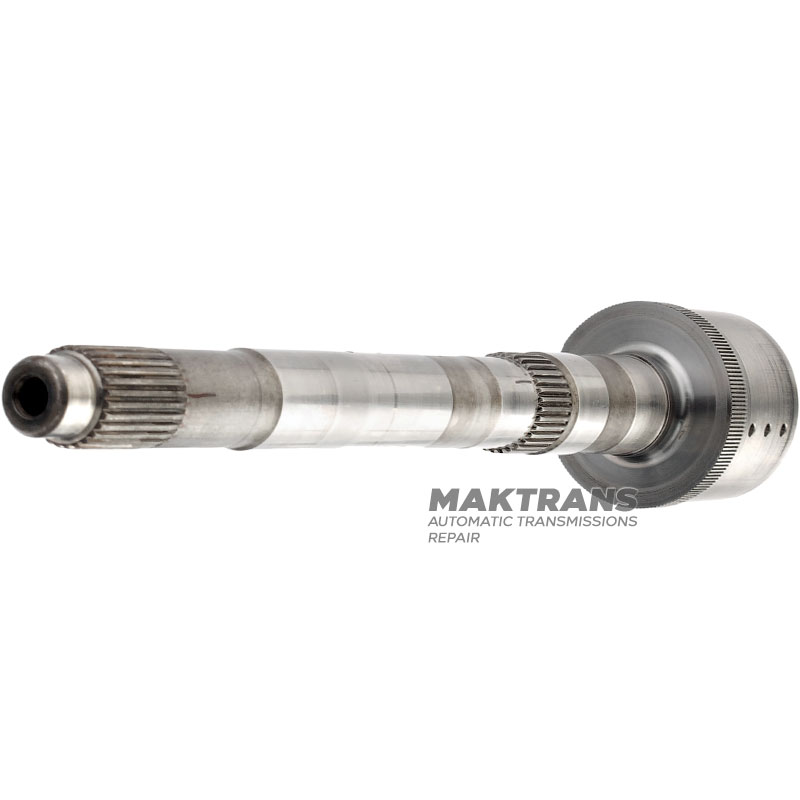 Wał wejściowy FORD 6F50, 6F55 / GM 6T70, 6T70 - długość całkowita 308 mm, 27 wypustów