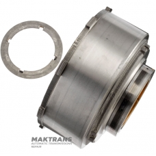 Kosz sprzęgła DIRECT (pusty, bez tarcz) FORD E4OD, 4R100 — E9TP-7A262-CA, wysokość tłoka do pierścienia osadczego 24 mm
