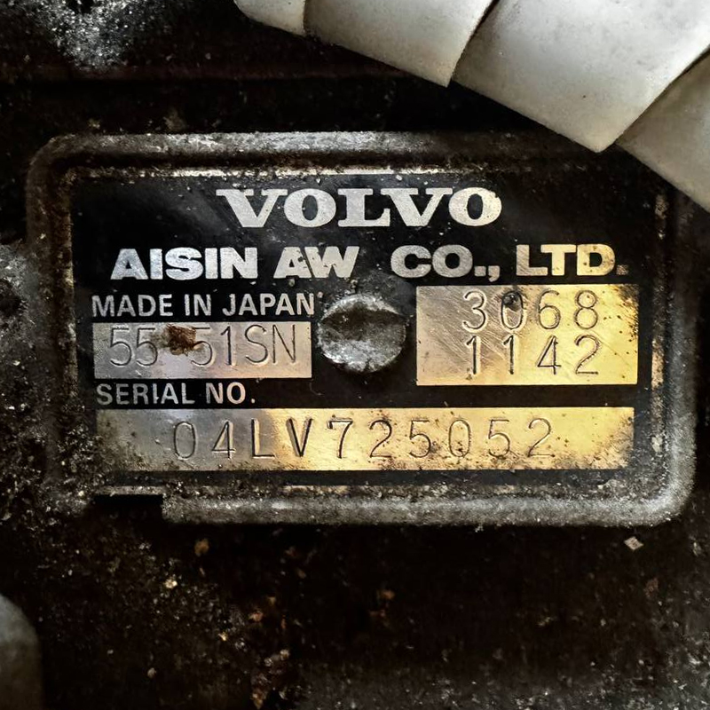 Zespół automatycznej skrzyni biegów (z przetwornikiem momentu obrotowego 43A240) AISIN WARNER 55-51SN (2WD) — 30681142, z jednostką elektroniczną 30681144