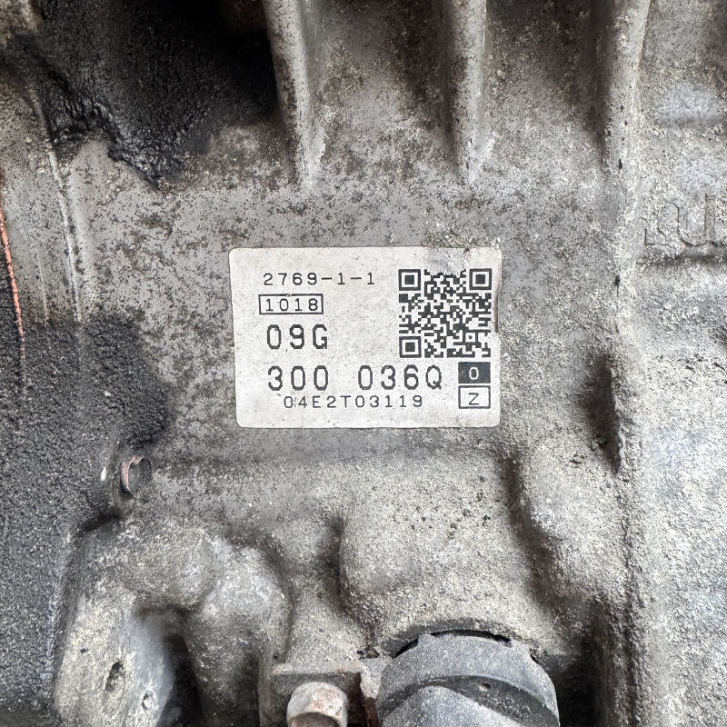 Zespół automatycznej skrzyni biegów (z przetwornikiem momentu obrotowego) AISIN WARNER TF-60SN, VAG 09G — oznaczenie HFT, 09G300036Q