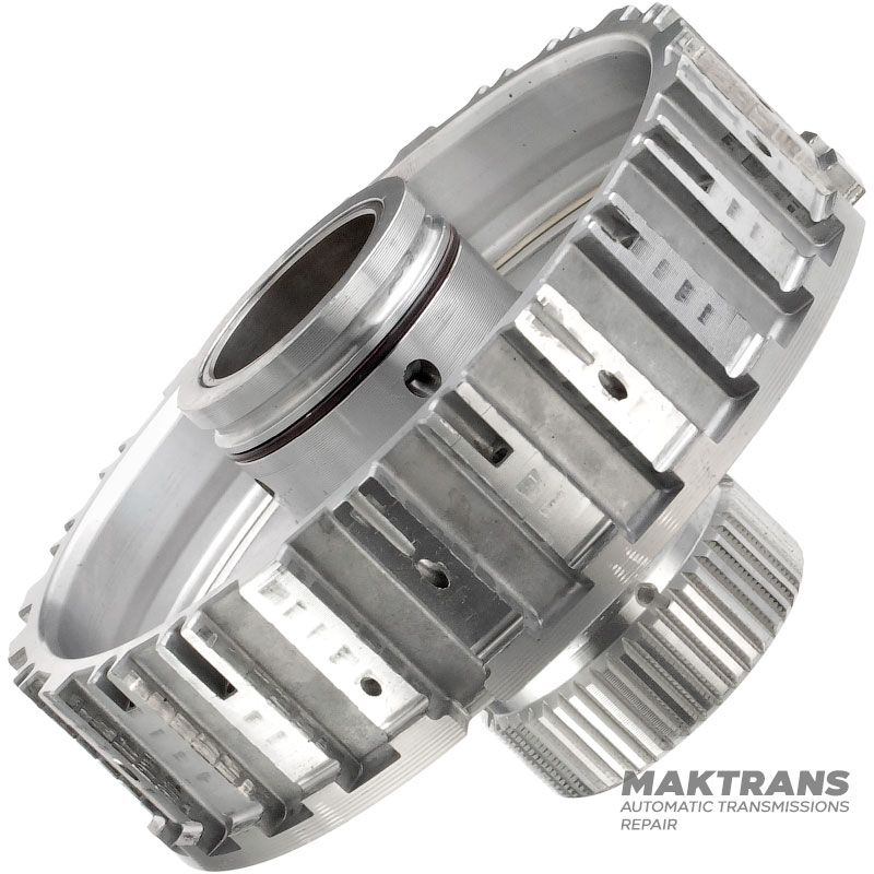 Sprzęgło bębnowe E (bez tłoków i tarcz), ZF 8HP70 1102471030, 1102471034 - 48 rowków (Ø zewn. 49,75 mm), do 5 tarcz ciernych