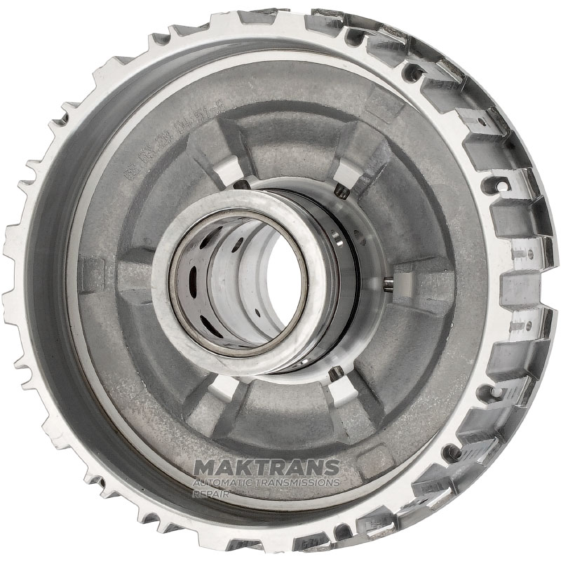 Sprzęgło bębnowe E (bez tłoków i tarcz), ZF 8HP70 1102471030, 1102471034 - 48 rowków (Ø zewn. 49,75 mm), do 5 tarcz ciernych