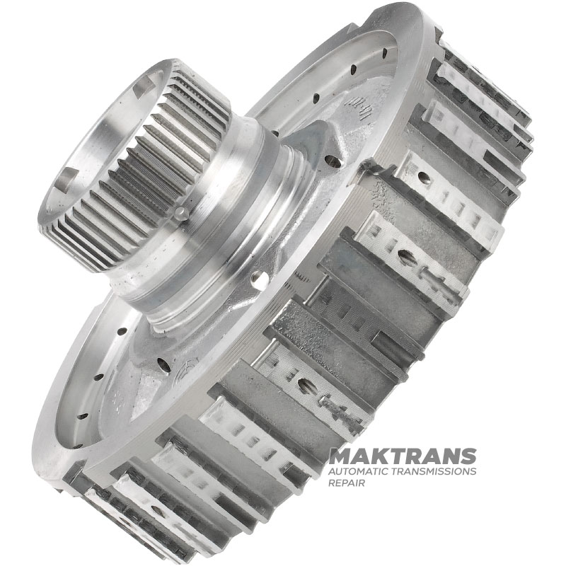 Sprzęgło bębnowe E (bez tłoków i tarcz), ZF 8HP70 1102471030, 1102471034 - 48 rowków (Ø zewn. 49,75 mm), do 5 tarcz ciernych