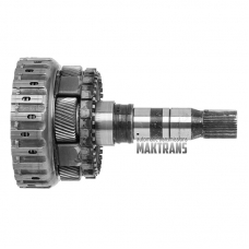 Tylny wałek wyjściowy przekładni planetarnej nr 4, zespół ZF 8HP45 4WD – wysokość całkowita 260 mm, 43 wypusty, 4 zębatki (35 zębów na zębatkach)