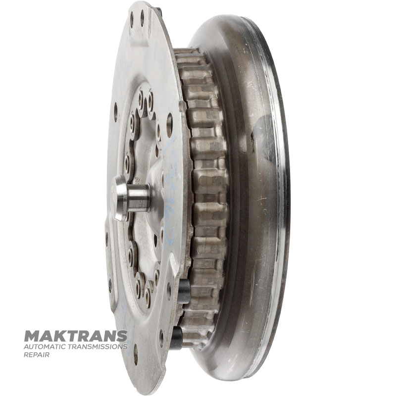 Osłona przednia przekładni hydrokinetycznej ZF 8HP70 — 1087322420 (zewnętrzny pilot 33,95 mm, wysokość 35 mm), oznaczenie przekładni hydrokinetycznej 000418