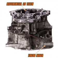 Obudowa przednia SUBARU CVT TR690 Lineartronic - oznaczenie TR690JHABA (31000AH630), kompletna z mechanizmem różnicowym, przekładnia 39 zębów