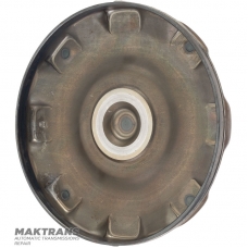 Osłona przednia przekładni hydrokinetycznej C3 FORD - wysokość pilota 32 mm, Ø zewn. 19 mm / 20,95 mm, 4 kołki montażowe (Ø zewn. 9,40 mm)
