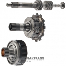 Przekładnia planetarna P2 (zestaw) AS68RC, AS69RC DODGE RAM 4500/5500 - z łożyskiem kołnierzowym koła pierścieniowego OD 102,15 mm, 68242207AA, 68242209AA, 68242215AA