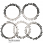 Zestaw felg stalowych C4 Clutch ALLISON 1000 – 4 felgi stalowe, 1 koło podporowe