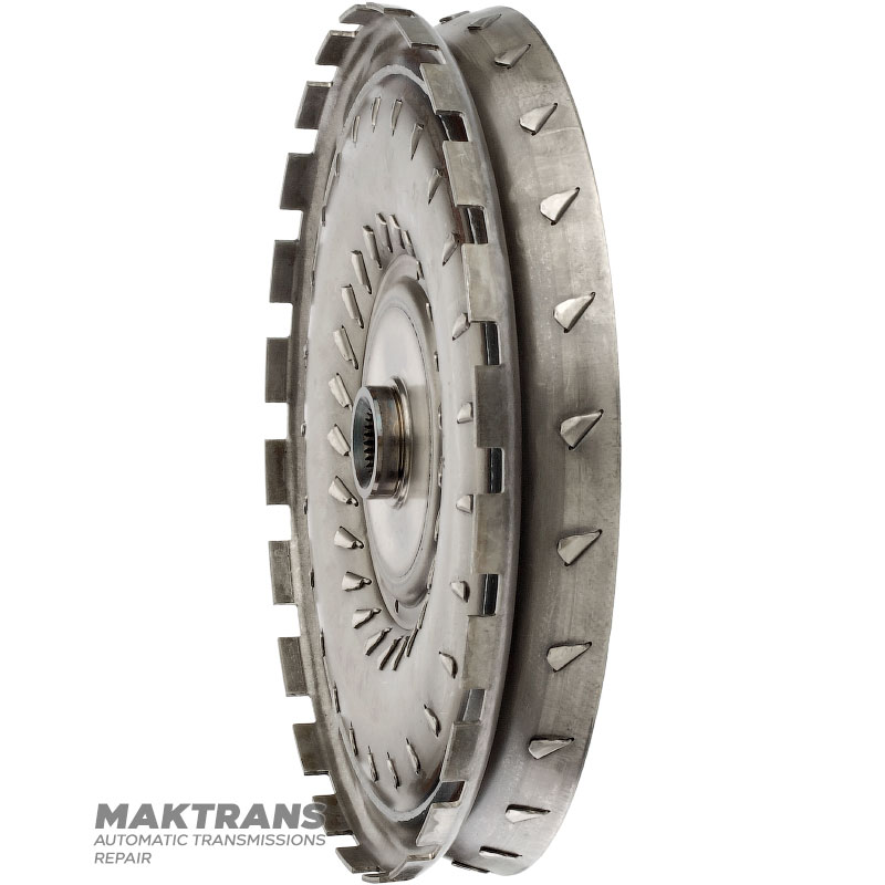 Koło turbiny transformatora hydraulicznego ZF 6HP26 — 206 503 (Ø zewn. 265,90 mm, 27 rowków), oznaczenie na łopatkach 062 001