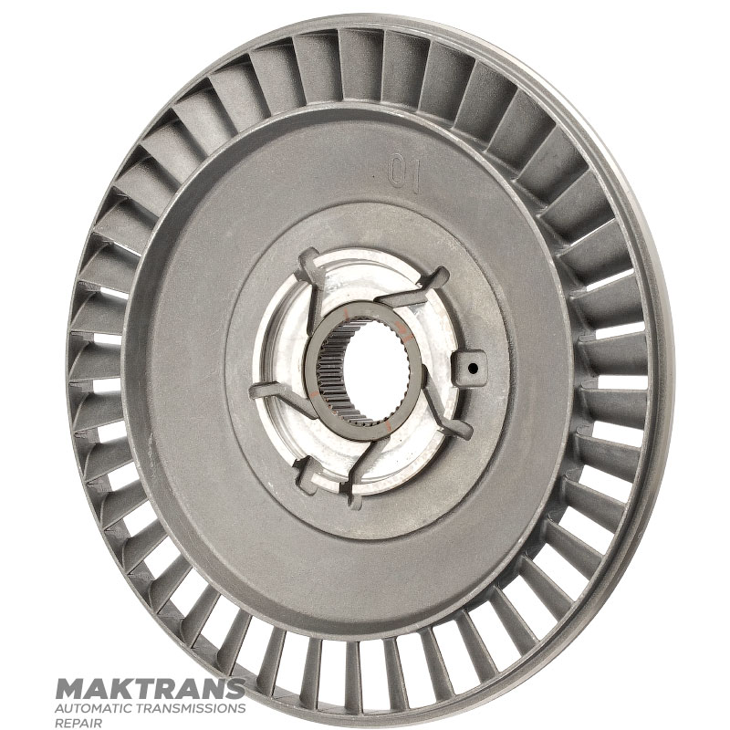 Koło reakcyjne przekładni hydrokinetycznej Mercedes-Benz 722.9 — A2212570107, 200500007 (Ø zewn. 210,10 mm, 38 rowków)