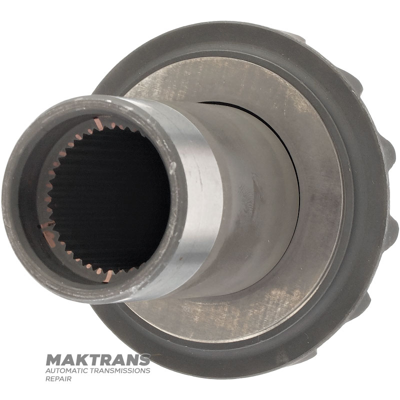 Zębatka osi mechanizmu różnicowego ZF 4HP20 - wysokość całkowita 75 mm, 14 zębów (Ø zewn. 75,60 mm), 37 wypustów