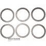 Komplet felg stalowych DIRECT Clutch FORD E4OD, 4R100 - grubość całkowita kompletu 18,90 mm