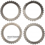 Komplet felg stalowych INTERMEDIATE Sprzęgło FORD E4OD, 4R100 - grubość całkowita kompletu 17,95 mm