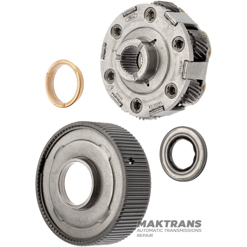 Przekładnia planetarna FORD 5R55E, 5R55N, 5R55W, 5R55S — 6 satelitów (19 zębów na satelitę), szerokość pierścienia zębatego 36,45 mm