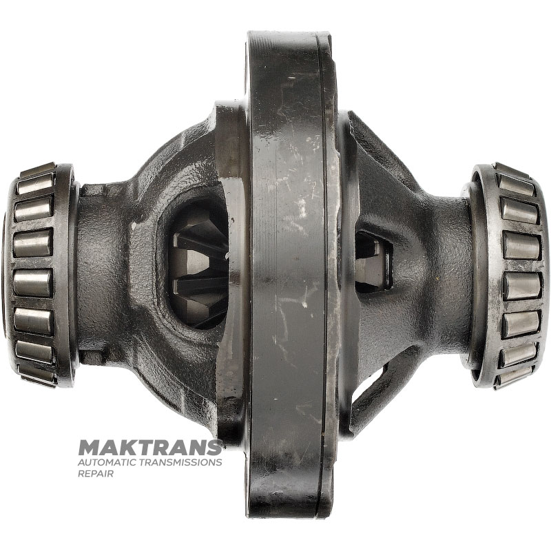 Przedni mechanizm różnicowy SUBARU CVT TR580 (Gen1) — bez przekładni hipoidalnej (wysokość całkowita 163 mm, średnica wewnętrzna pod półosią 30 mm, półoś z 25 wypustami)