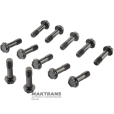 Zestaw śrub mocujących przekładnię hipoidalną mechanizmu różnicowego SUBARU TR580 - 12 śrub M10 x 35 mm, 800610930 Zestaw śrub mocujących przekładnię hipoidalną mechanizmu różnicowego SUBARU TR580 - 12 śrub M10 x 35 mm, 800610930