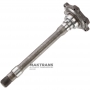 Kołnierz z wałem ZF 5HP19FLA - długość całkowita 364 mm, 37 rowków (Ø zewn. 30 mm), 01V409355