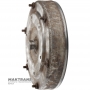 Osłona przednia konwertera momentu obrotowego FORD 5R110, 5R110W — 6 kołków montażowych, średnica zewnętrzna 320 mm, średnica zewnętrzna pilota 34,95 mm