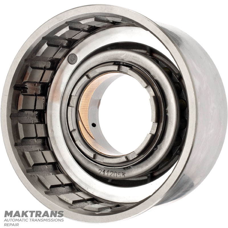 Kosz sprzęgła Overdrive FORD 5R55N, 5R55S, 5R55W — YW4P-7L669-AA, 2 tarcze cierne (łączna grubość pakietu 12,20 mm)