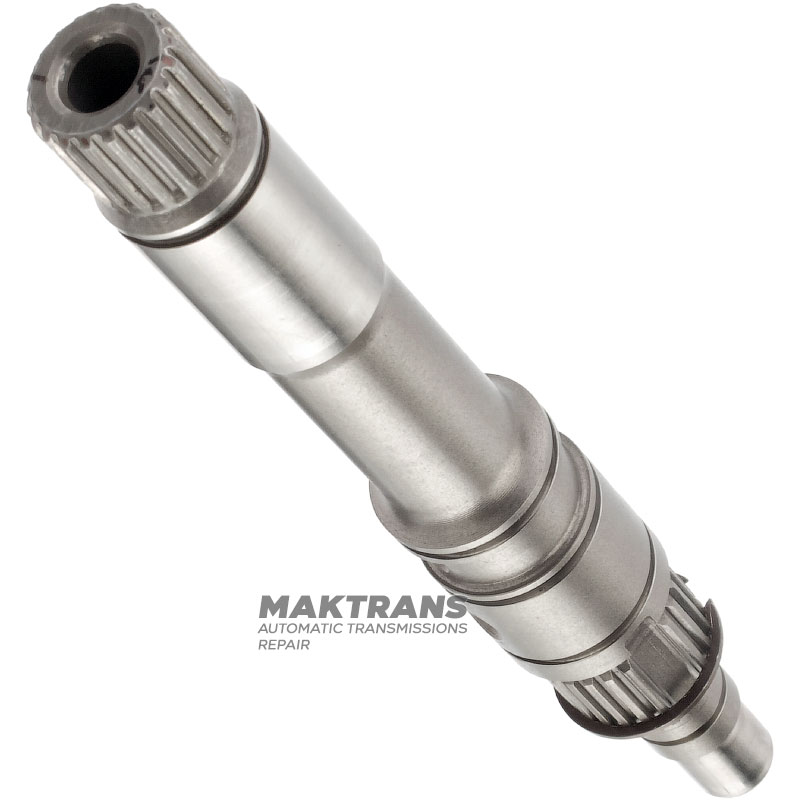 Wałek czołowy JATCO CVT JF010E - długość wałka 204 mm, 20 rzędków (Ř zewn. 21,45 mm)