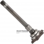 Wał kołnierzowy (skrzynia rozdzielcza) VAG DSG6 DQ250 02E - 0CN409355B, długość całkowita 334 mm, 6 otworów montażowych (rozstaw osi 50 mm)