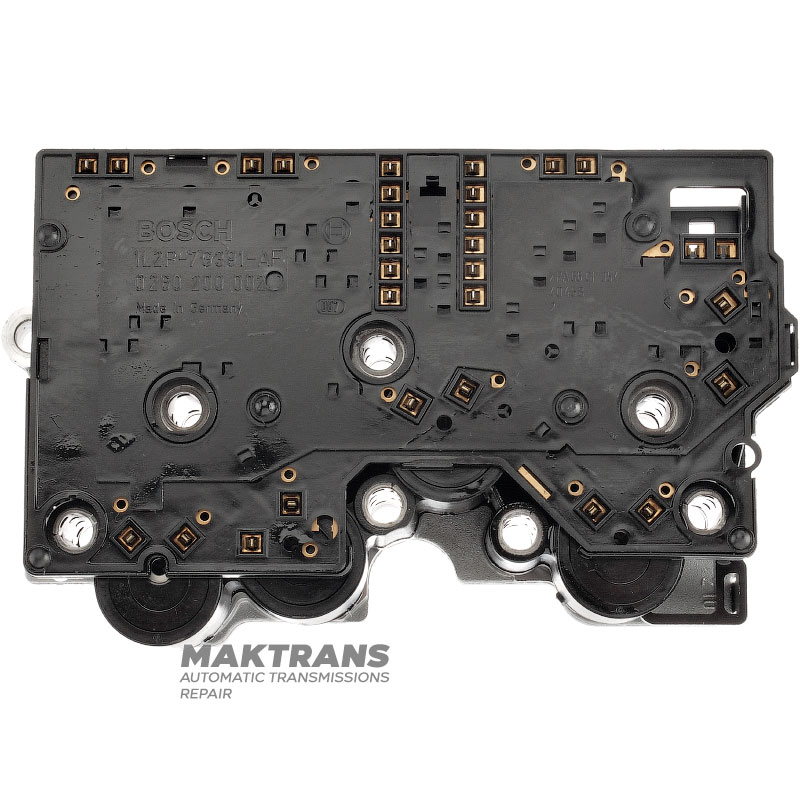 Blok elektrozaworu Ford 5R55W — 1L2P-7G391-AF, BOSCH 0260200002 (używany, nietestowany)