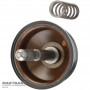 Tłok gumowy (używany) do taśmy hamulcowej Overdrive FORD 5R55N, 5R55S, 5R55W — średnica zewnętrzna 65 mm / 73,25 mm, XW4Z-7D021-KA, 4W4Z-7D021-KA, XW4P-7E221-KC