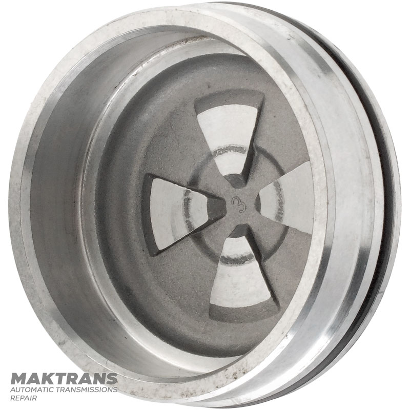 Nakładka tłoka taśmy hamulcowej Overdrive FORD 5R55N, 5R55S, 5R55W — średnica wew. 65 mm, średnica zew. 77,05 mm, XW4Z-7D027-HB, XW4Z-7D027-GB