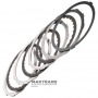 Zestaw tarcz stalowych i ciernych B1 Hamulce Mercedes-Benz 722.6 - 3 cierne (tarcze dwustronne), A1402720426, A1402720326, A1402720226, A1402720025