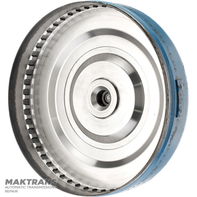 Osłona przednia konwertera momentu obrotowego FORD 5R110W – 6 kołków montażowych, średnica zewnętrzna trzpienia 34,90 mm, FM160L-S1
