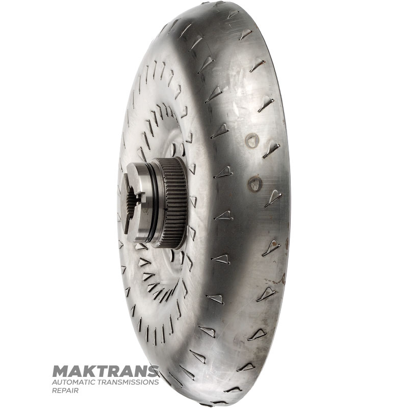 Koło turbiny konwertera momentu obrotowego FORD 5R110, 5R110W — wysokość 69 mm, średnica zewnętrzna 307,75 mm, 28 wielowypustów (wewnętrznych), 68 wielowypustów (zewnętrznych, średnica zewnętrzna 68,50 mm)