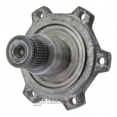 Półkołnierz poziomy (prawy) VAG DSG DL382 0CK, 0CL, 0CJ - 0B4409356B, 0B4409344A, wysokość całkowita 79 mm, 6 otworów montażowych (rozstaw otworów 52 mm)