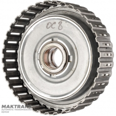 Kosz sprzęgła C1 (pusty, bez tarcz) Aisin Warner TR-80SD / VAG 0C8 - wysokość od tłoka do pierścienia ustalającego 31 mm