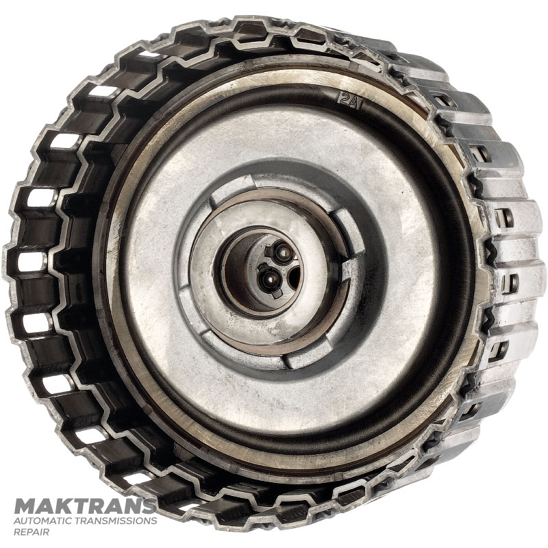 Wał wejściowy, bęben sprzęgła C4-C1 (pusty, bez piast) TOYOTA A760 E/F — sprzęgło C4 — wysokość od tłoka do ogranicznika 14 mm, sprzęgło C1 — wysokość od tłoka do ogranicznika 23 mm