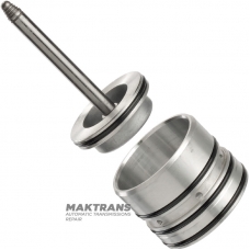 Tłok hamulca taśmowego AISIN WARNER TF80-SC, TF81-SC — (długość tłoczyska 104,05 mm, 5 nacięć, średnica zewnętrzna tłoka 52,80 mm)