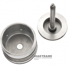Tłok hamulca taśmowego AISIN WARNER TF80-SC, TF81-SC — (długość tłoczyska 104,05 mm, 5 nacięć, średnica zewnętrzna tłoka 52,80 mm)