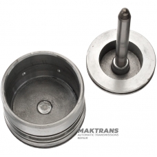 Tłok hamulca taśmowego AISIN WARNER TF80-SC, TF81-SC — (długość tłoczyska 103,45 mm, 3 wycięcia, średnica zewnętrzna tłoka 52,80 mm)
